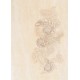 Декор Cersanit Trawertino 25x35 беж ракушка (00057)