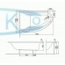 Ванна Kolo Mirra 170x110 правая (XWA3370) Ванна Kolo Mirra 170x110 правая (XWA3370)