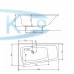 Ванна Kolo Split 150x80 левая (XWA1651)