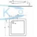 Поддон Kolo Standart Plus 90x90x9 (XBK1590)