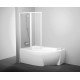 Штора для ванн Ravak VSK2-140 левая белый прозрачное (76L70100Z1)