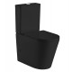 Унитаз-компакт Volle Nemo Rimless Black с медленнопадающим сиденьем (13-17-377black)