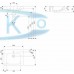 Шкафчик Kolo Modo с мебельным умывальником 50 см (L39001)